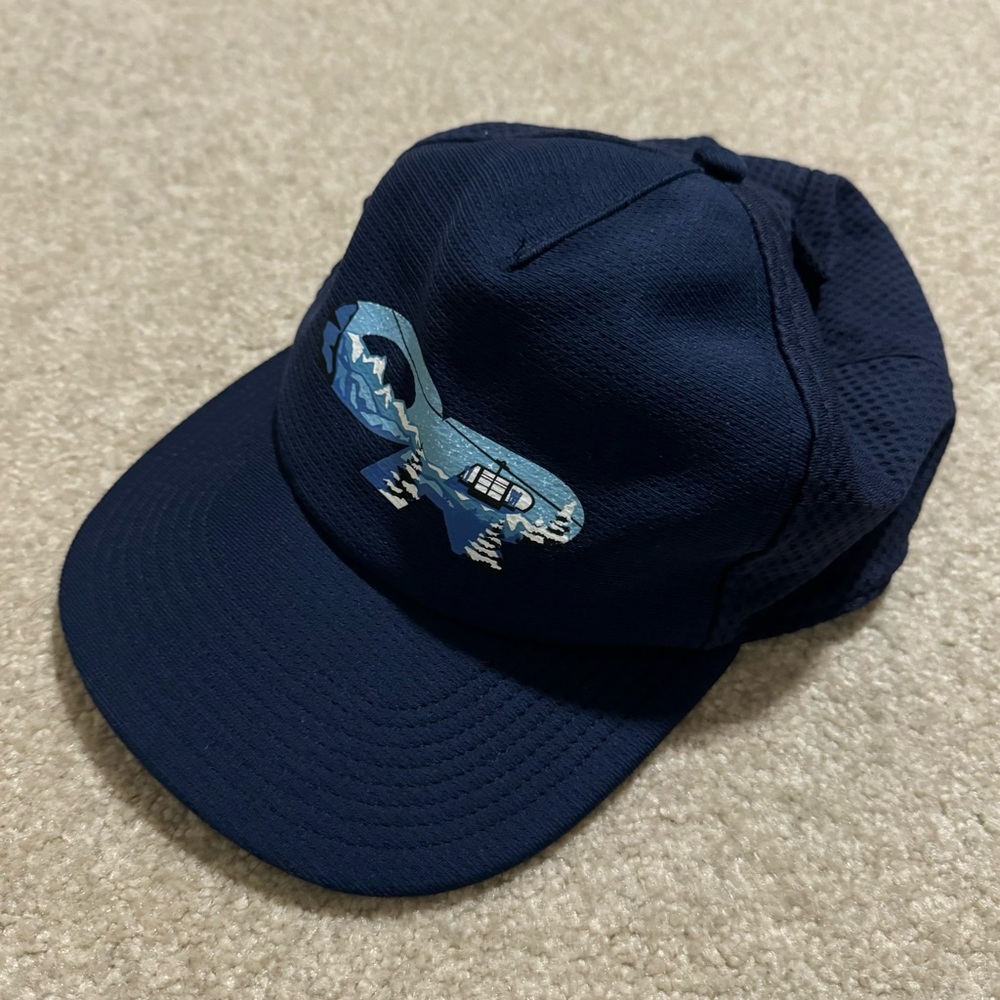 Outdoor Research Performance Alpine Trucker Hat Navy Adjustable SnapBack-OS